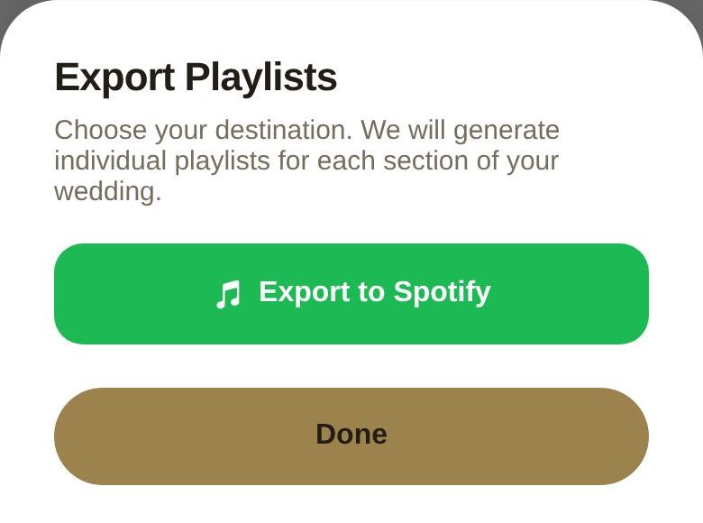 Export Playlists