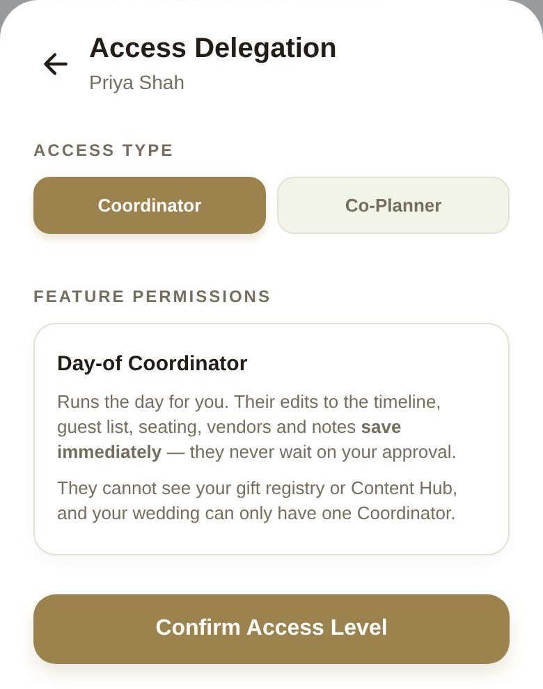 The Coordinator role
